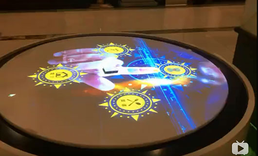 桌面互動觸摸系統，智能桌面多媒體互動