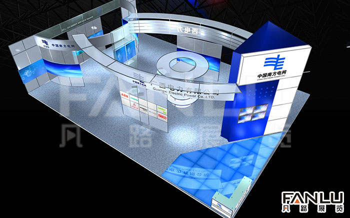 廣西展覽公司展臺設計搭建中展柜材料應該怎么選？