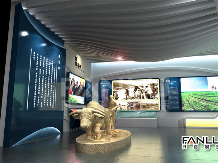 企業展廳設計不同于臨時性的行業展會展廳
