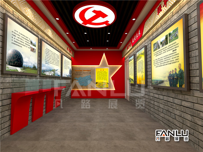 廣西展廳公司如何進行色彩搭配