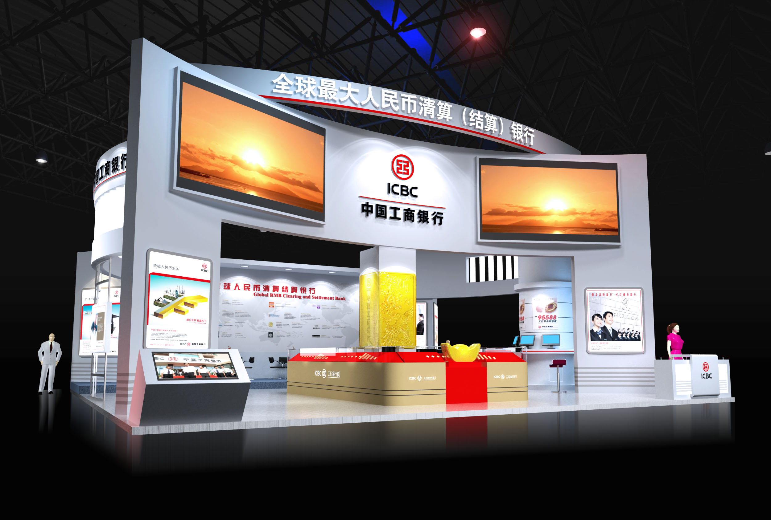 南寧展會展位設計用色有什么技巧呢？