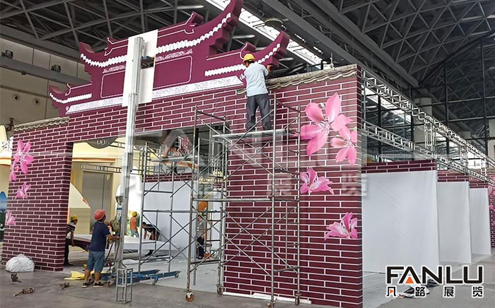 南寧展覽工廠分享怎樣節省展臺搭建的裝修材料