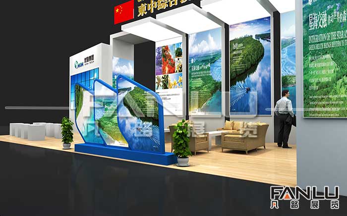 南寧展位設(shè)計的一個企業(yè)知識教育普及