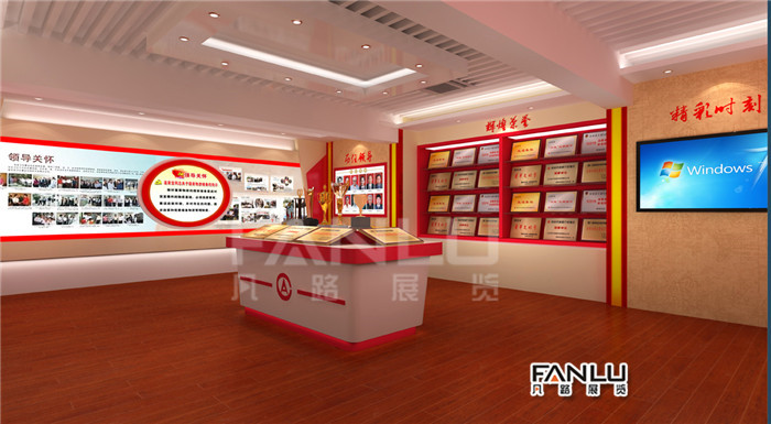 建黨100周年展廳，黨建展廳怎么做？
