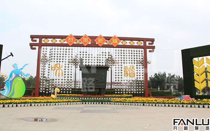 田東春節城市氛圍美化