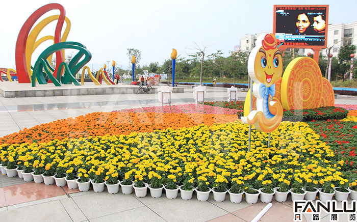 田東春節城市氛圍美化