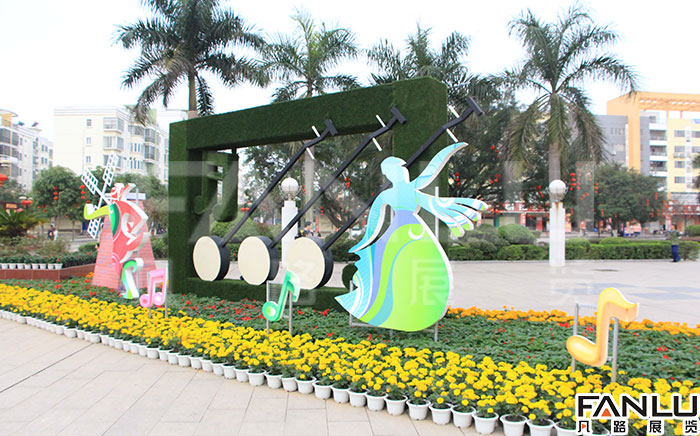 田東春節城市氛圍美化