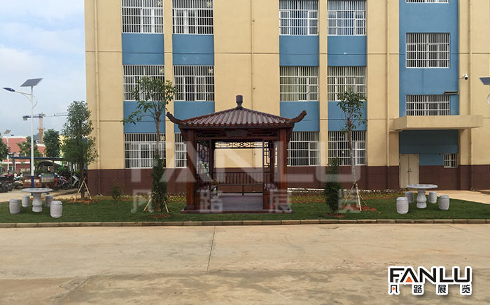 崇左江南二小學校，校園文化建設